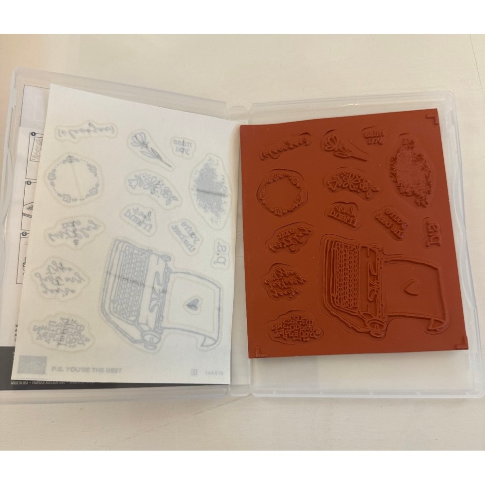 Stampin' Up! LOT 10 Stamp Sets photopolymer cling Rubber Dies Retired Blooms - Picture 9 of 13